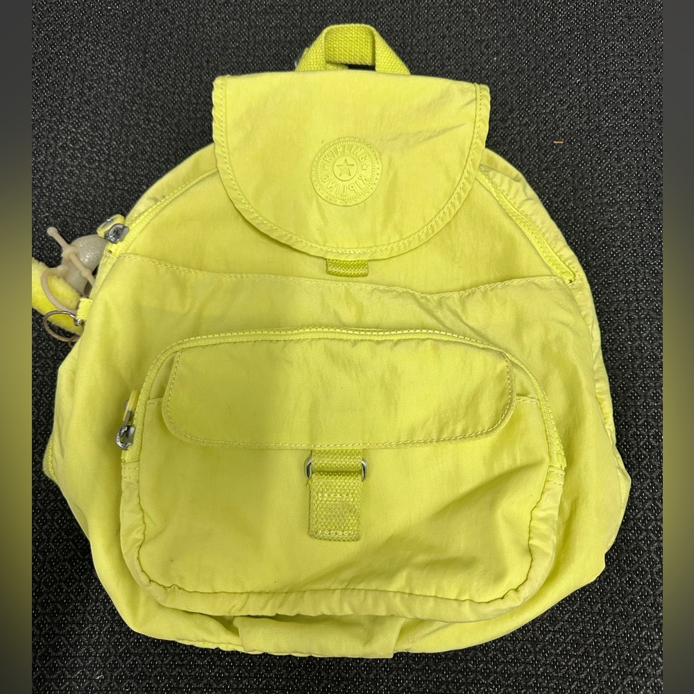 Kipling Lemon Backpack - image 1